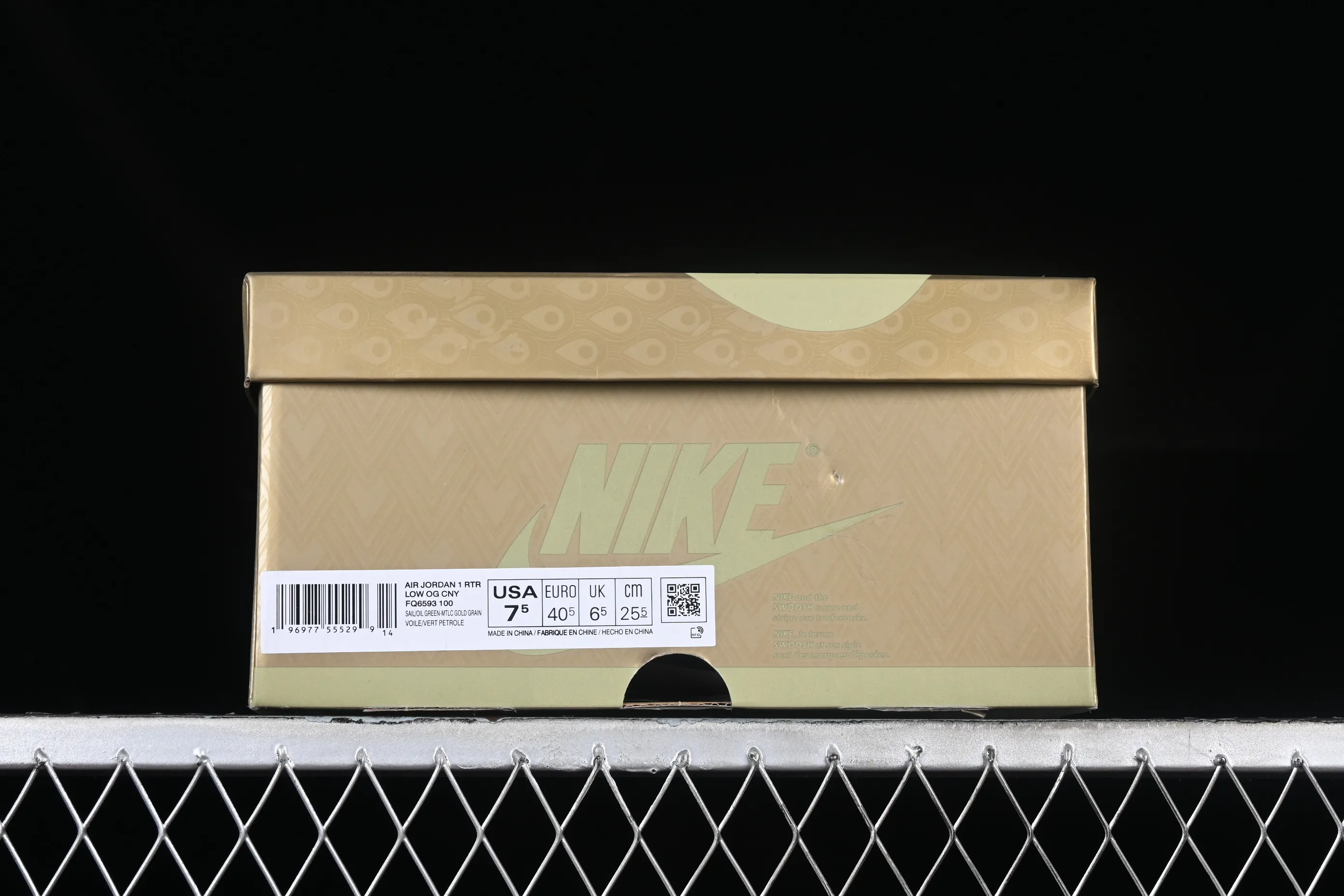 All categories Air Jordan Jordan series basketball shoes Air Jordan 1 Low Air Jordan 1 Low OG GS "Chinese New Year" AJ1 Joe 1 Year of the Dragon zodiac color low-top cultural casual sneakers FQ6593-100